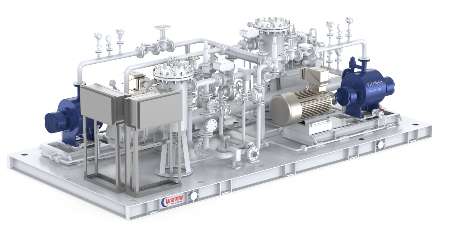 HWMPS-Ⅰ 双泵智能油气混输撬